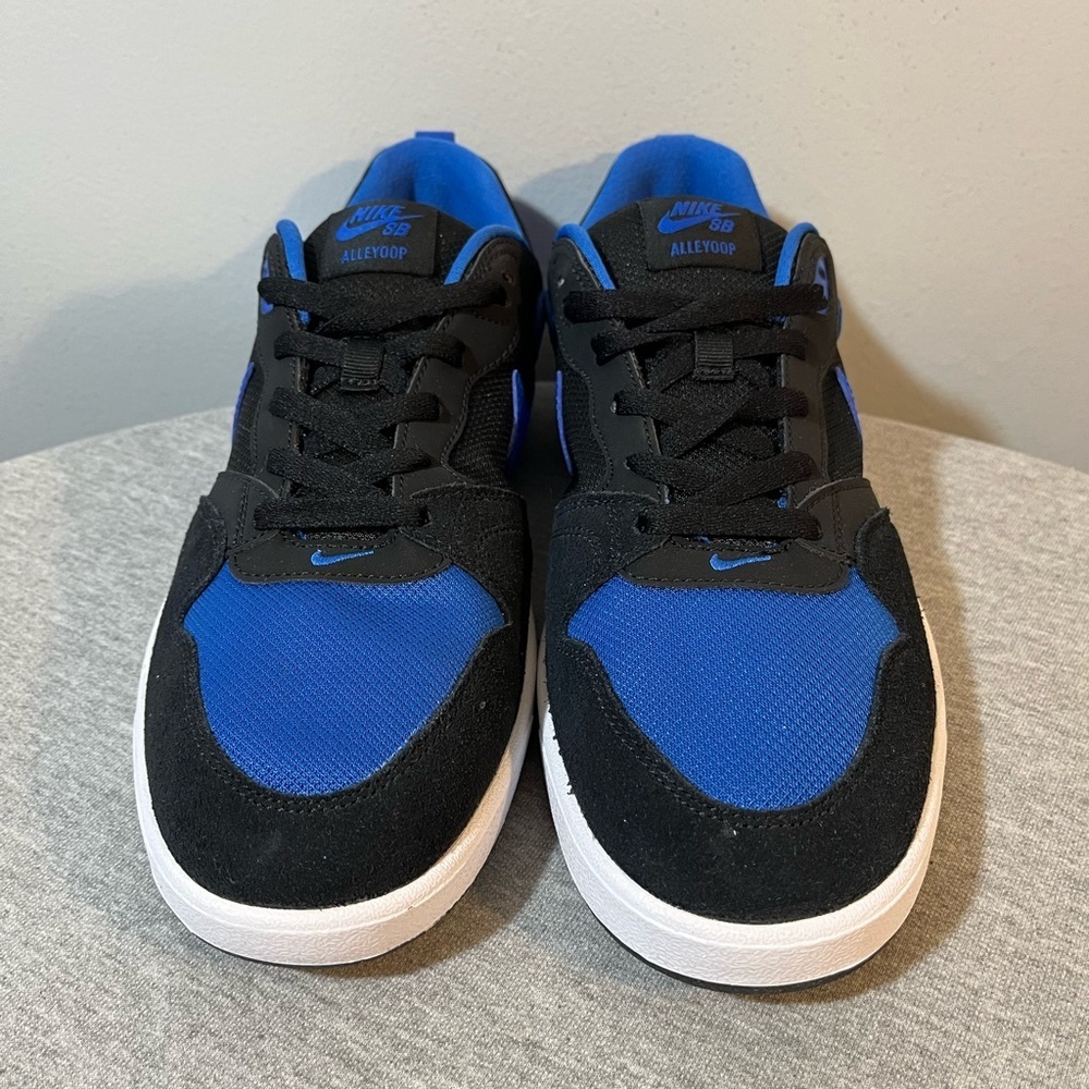 Nike SB Alleyoop Black/Royal Blue Skateboarding Men's Shoe Size 10.5 CJ0882004​​ - Picture 3 of 11
